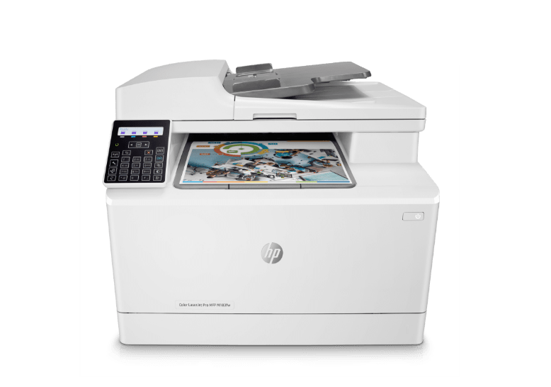 Front of HP LaserJet Pro 100 